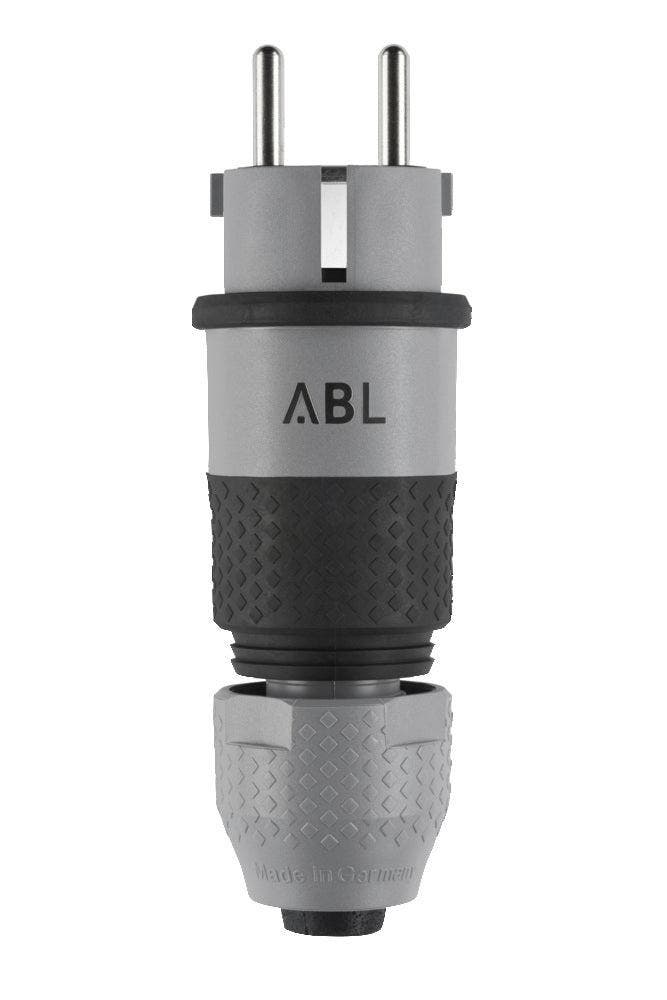 ABL Professionele SCHUKO IP54 Dubbele Aardstekker Grijs -, Bricolage & Construction, Électricité & Câbles, Envoi