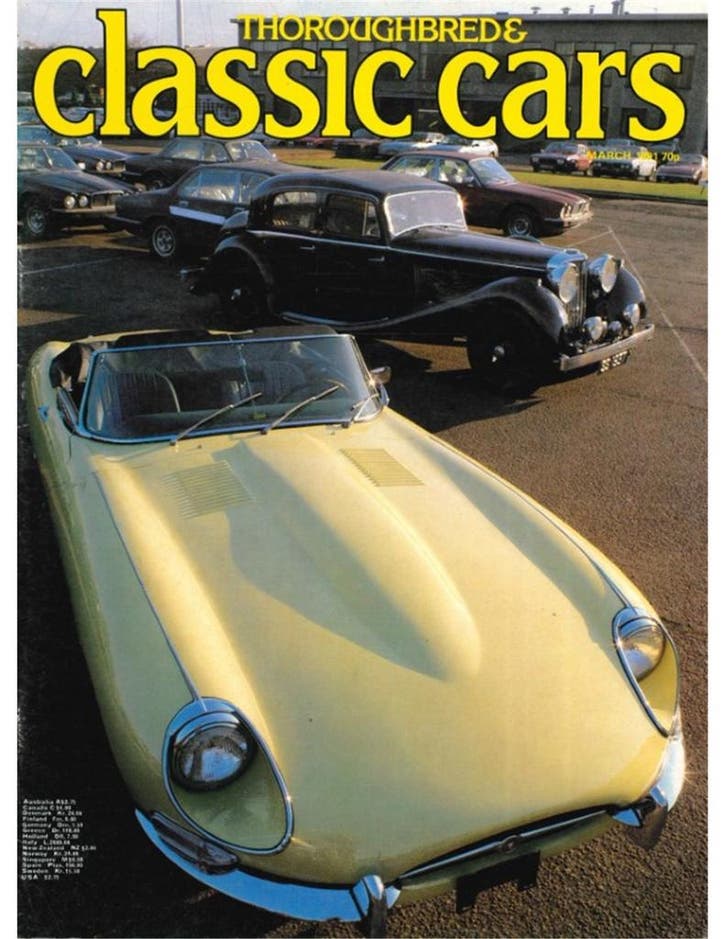 1981 THOROUGHBRED & CLASSIC CARS 06 ENGELS, Boeken, Auto's | Folders en Tijdschriften, Ophalen of Verzenden