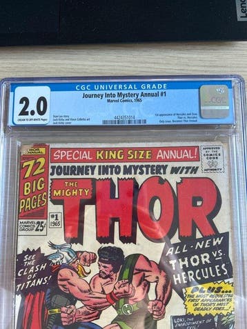 Journey Into Mystery, Thor 1 - Journey Into Mystery Annual, Nieuw