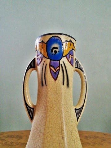 Auguste Mouzin et Cie (AMC) - Vaas - Art Deco vaas met