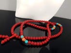Natuurlijke koraal tasbih gebedskralen / Gratis verzending -