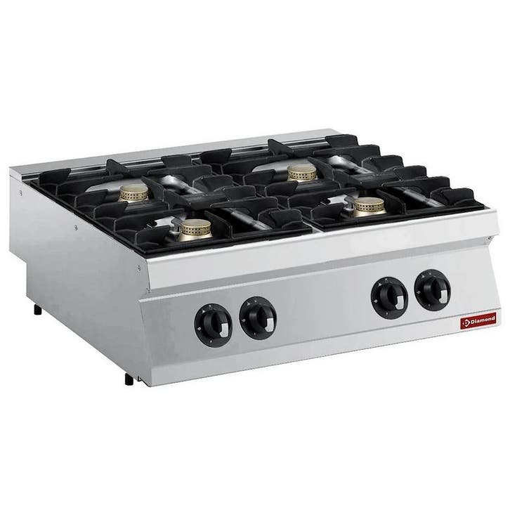 Fornuis | MAXIMA 700+ | Gas | 4 Branders (4x 5.5kW) |, Zakelijke goederen, Horeca | Keukenapparatuur, Nieuw in verpakking, Verzenden