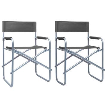 Regisseursstoelen grijs | Tweede kansje | OP = OP, Verzenden