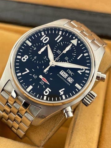 IWC - Pilots Watch Chronograph - IW3881 - Heren - 2010-2020