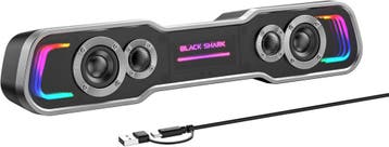 Black Shark Soundbar USB | Retour deal | Nu extra voordelig, Computers en Software, Pc speakers, Verzenden, Zo goed als nieuw