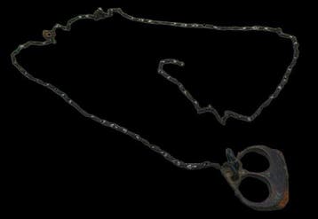 Middeleeuws Antieke vuurstarter met nog een ketting eraan, Antiek en Kunst