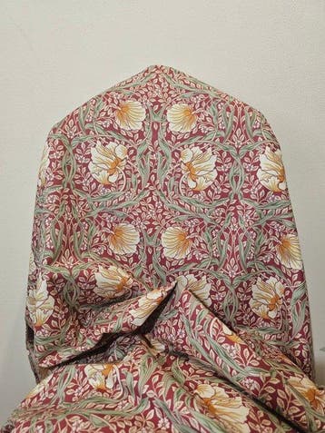 Stof Pimpernel William Morris Art Nouveau Beperkte oplage-