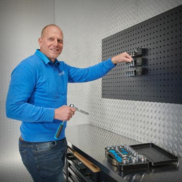 Datona Doppenhouder voor gereedschapswand - 3 stuks -, Ophalen of Verzenden, Nieuw