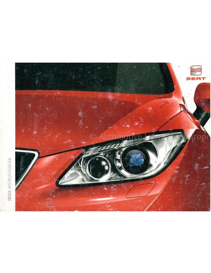 2011 SEAT IBIZA INSTRUCTIEBOEKJE NEDERLANDS, Autos : Divers, Modes d'emploi & Notices d'utilisation