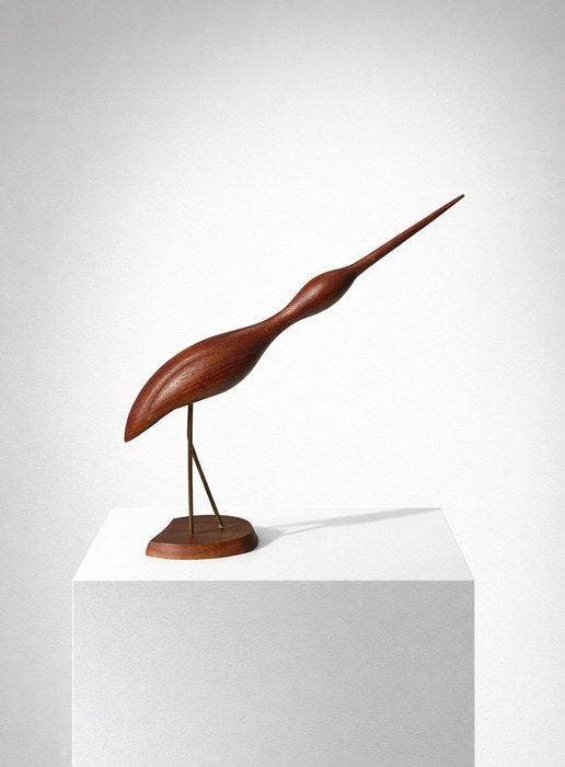 Deens Fabrikaat - Figure - Teck, Antiek en Kunst, Antiek | Meubels | Stoelen en Sofa's