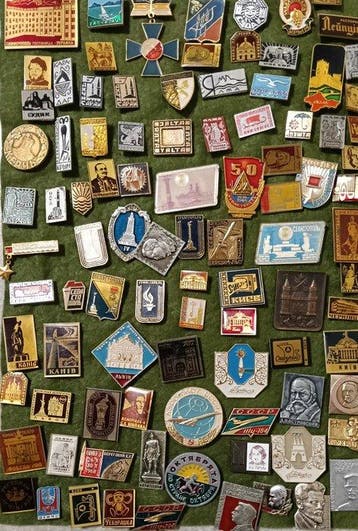 Themacollectie - Grote collectie vintage insignes uit de