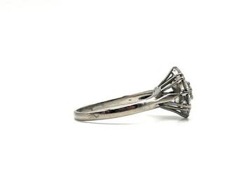 Zonder minimumprijs - Ring - 18 karaat Witgoud - 0.75ct. tw.