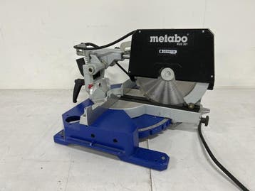 Veiling - Metabo afkort- en verstekzaag 1600W KGS 301, Gebruikt