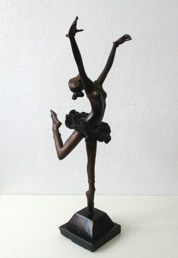 A. Moreau - Sculpture, Danseuse de ballet - 45 cm - Bronze