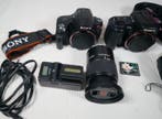 Sony A390 + A350 with zoom AF DT 18-70 macro + AF DT 18-50, Audio, Tv en Foto, Nieuw