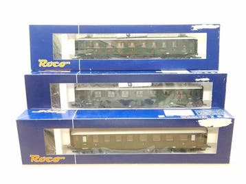 Roco H0 - 45494/45495 - Wagon de passagers pour trains