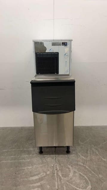 RVS ITV IQ165A Schilferijsmachine 166 kg p/d 181 kg bunker, Ophalen of Verzenden