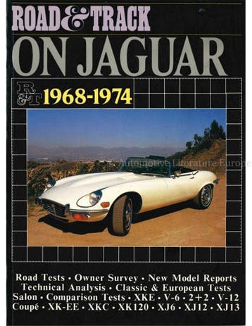 ROAD & TRACK ON JAGUAR 1968-1974 (BROOKLANDS), Nieuw