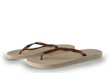 Ipanema Slippers in maat 43 Beige, Slippers, Verzenden, Beige, Zo goed als nieuw