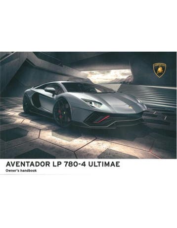 2021 LAMBORGHINI AVENTADOR LP 780-4 ULTIMAE INSTRUCTIEBOEK.., Ophalen of Verzenden
