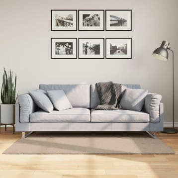 vidaXL Vloerkleed HUARTE laagpolig zacht wasbaar 80x150 cm, Verzenden