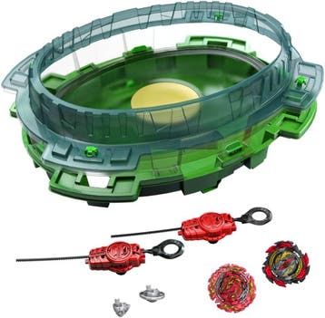 Beyblade QuadDrive Arena | 34% korting | Retour deal!, Kinderen en Baby's, Speelgoed | Actiefiguren, Verzenden, Zo goed als nieuw