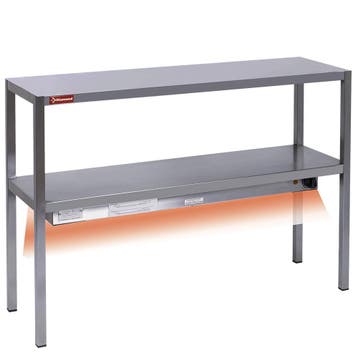 Chefrek | Verwarmd | 2 Niveaus | 230V | 1600x300x700(h)mm, Verzenden, Nieuw in verpakking