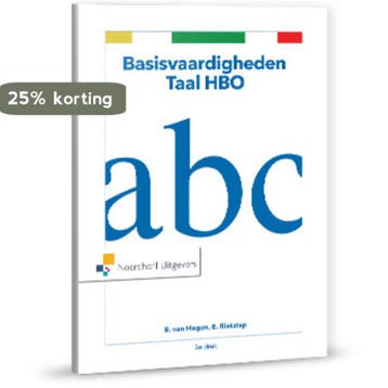 Basisvaardigheden Taal HBO / Leerboek 9789001875077, Verzenden, Everdien Rietstap