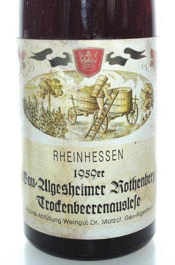 1959 Gau-Algesheimer Rothenberg Trockenbeerenauslese -, Verzamelen, Nieuw