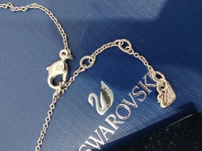 Swarovski - Beeldje - Crescent moon and stars pendant, Antiek en Kunst, Curiosa en Brocante