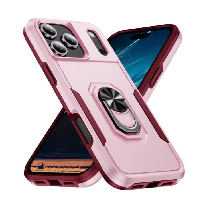 iPhone 16 Plus - Militair Shockproof Hoesje met Kickstand -, Telecommunicatie, Mobiele telefoons | Hoesjes en Screenprotectors | Apple iPhone