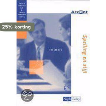 Spelling en stijl / Leerlingenboek / Accent 9789042516250, Verzenden, J. Gielen