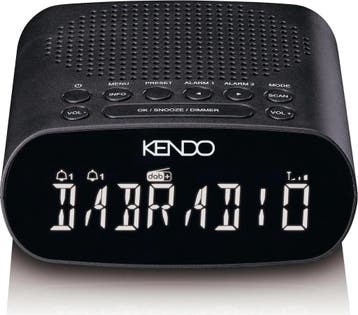 Wekkerradio met DAB - Digitale wekker - Alarmklok - Zwart -, Verzenden