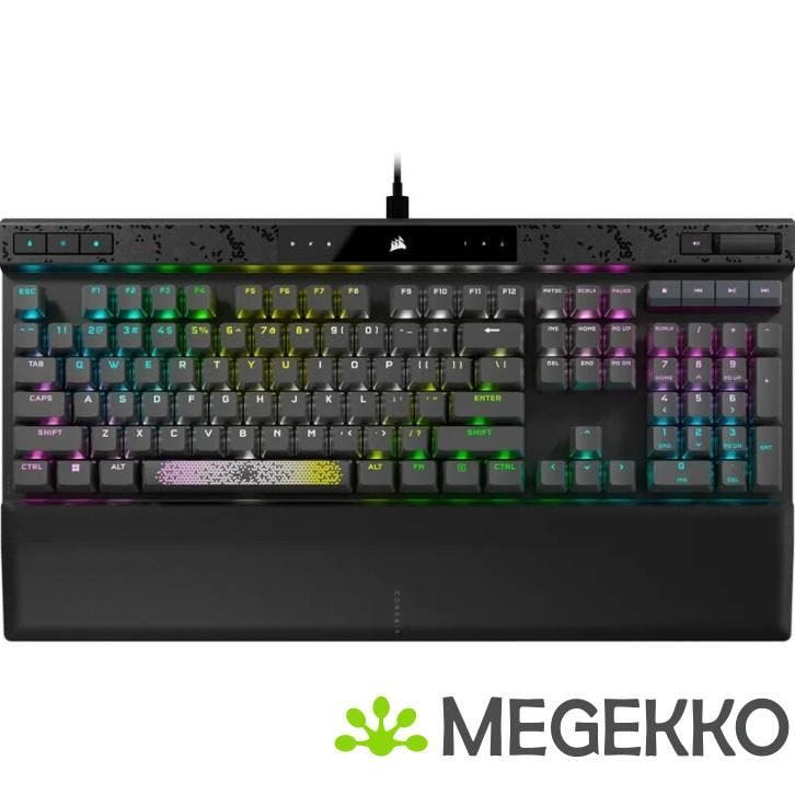 Corsair K70 Max RGB Zwart, Computers en Software, Toetsenborden, Nieuw, Verzenden