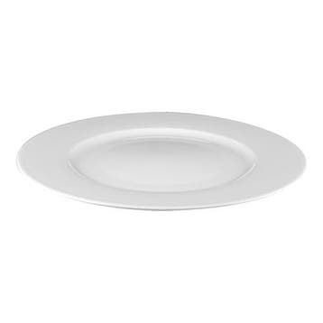 Bord | Porselein | Wit | Per Stuk | Ø265mm EMGA, Verzenden, Nieuw in verpakking
