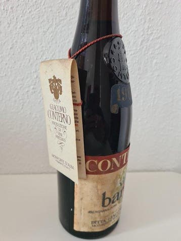 1964 Giacomo Conterno - Barolo - 1 Fles (0.72L), Verzamelen, Nieuw