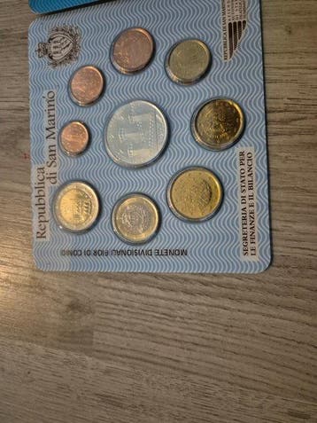 San Marino. Year Set (BU) 2005/2006 (2 sets) (Zonder