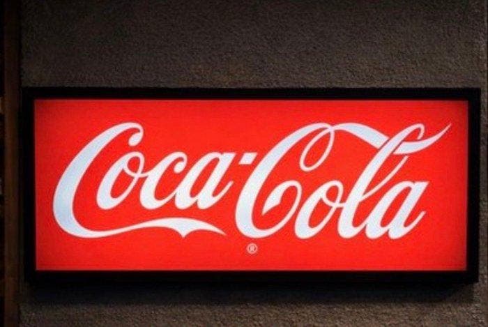 Coca-Cola - Panneau - Polycarbonate, Antiek en Kunst, Antiek | Wandborden en Tegels