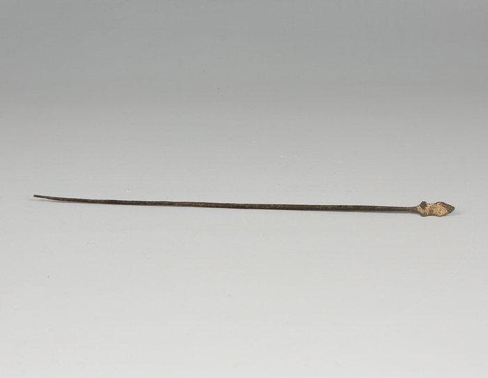 Oud-Romeins Brons Medisch instrument, fragment, Ex MUSEUM, Verzamelen, Mineralen en Fossielen