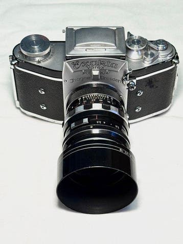 Exakta Varex VX + Tele-Xenar 90/3.5 Appareil photo, Audio, Tv en Foto, Nieuw