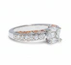 Verlovingsring - 14 karaat Roségoud - 1.20ct. tw. Diamant