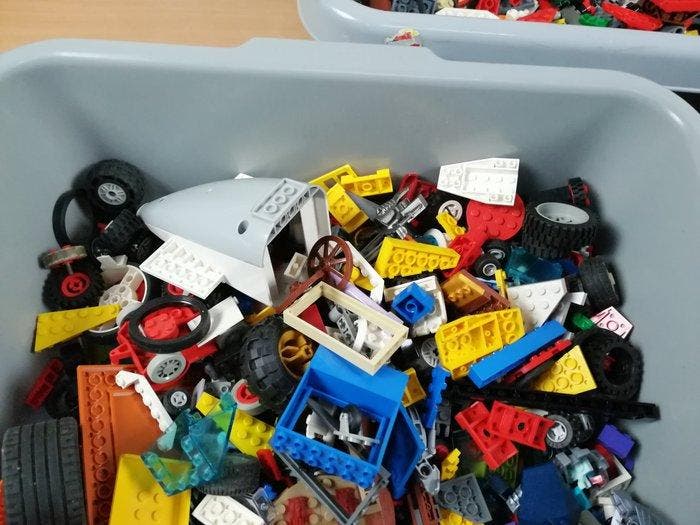 Lego - Assorti - Onderdelen +/- 8.0 kilo - 1990-2000, Kinderen en Baby's, Speelgoed | Duplo en Lego