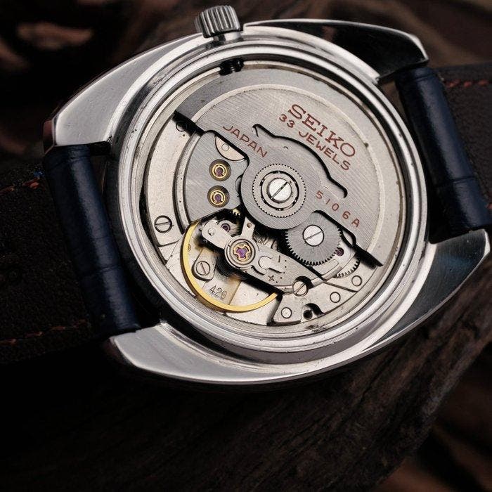 Seiko - Seikomatic-P - Zonder minimumprijs - 5106-7030 -, Handtassen en Accessoires, Horloges | Antiek