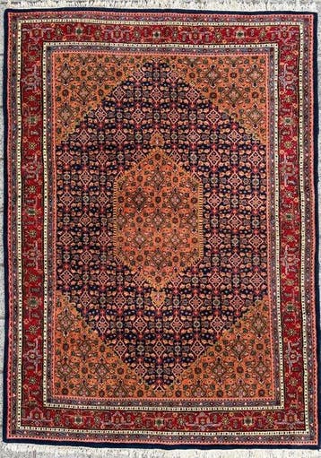 Indo design tapijt - gereinigd - handgeknoopt - wol - Tapijt, Huis en Inrichting, Nieuw
