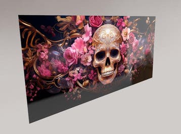 Eric Lespinasse - #3 - Skull & Flowers - XXL