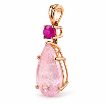 Sans prix de réserve - Pendentif - 14 carats Or rose -