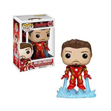 Funko Pop!  Agengers Age of Ultron - Iron Man (Unmasked) #94, Verzamelen, Verzenden, Nieuw