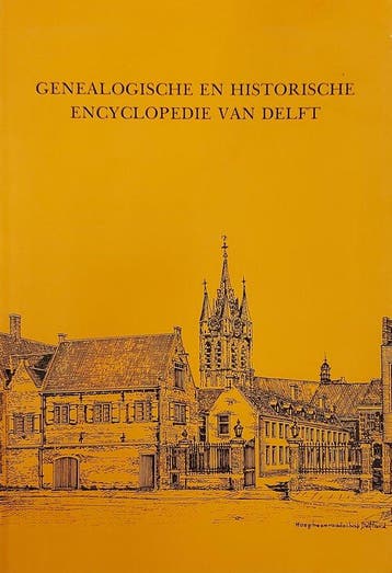 Genealogische en historische encyclopedie van Delft, Boeken, Verzenden, Nieuw