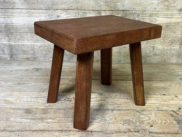 Bijzettafel (2) - Eik, Hout - bijzettafels of krukjes