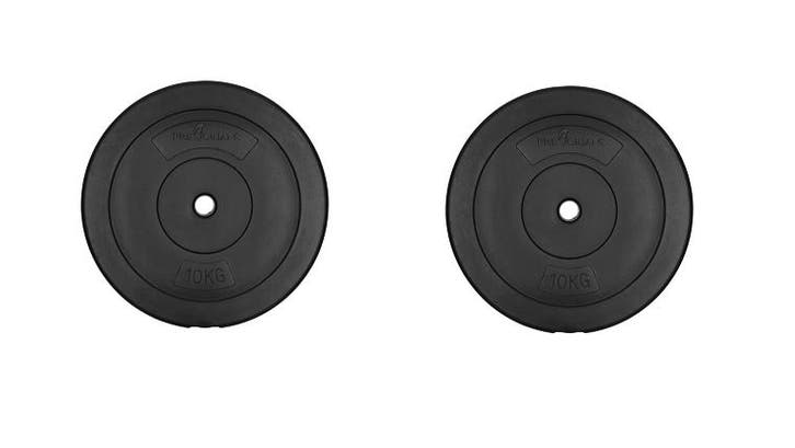 Halterschijven 20kg Gietijzer | Nieuw | Scherpe Prijs, Sport en Fitness, Fitnessmaterialen, Rug, Nieuw, Halterschijven, Ophalen of Verzenden